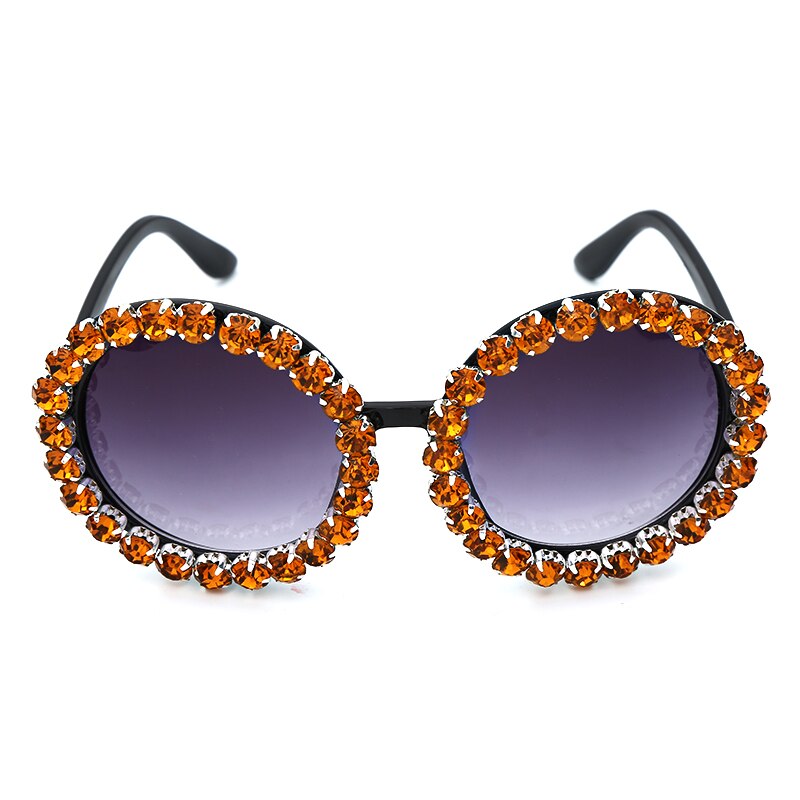 Brehn | Oversized Runde Luxus-Sonnenbrille