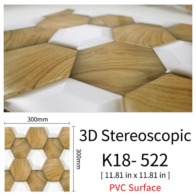 Brehn | 3D selbstklebende Pflasterstein-Wandaufkleber