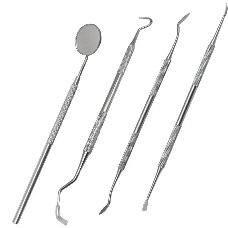 Zahnärztliche Instrumente | Zahnsteinentferner-Set aus Edelstahl für Zuhause
