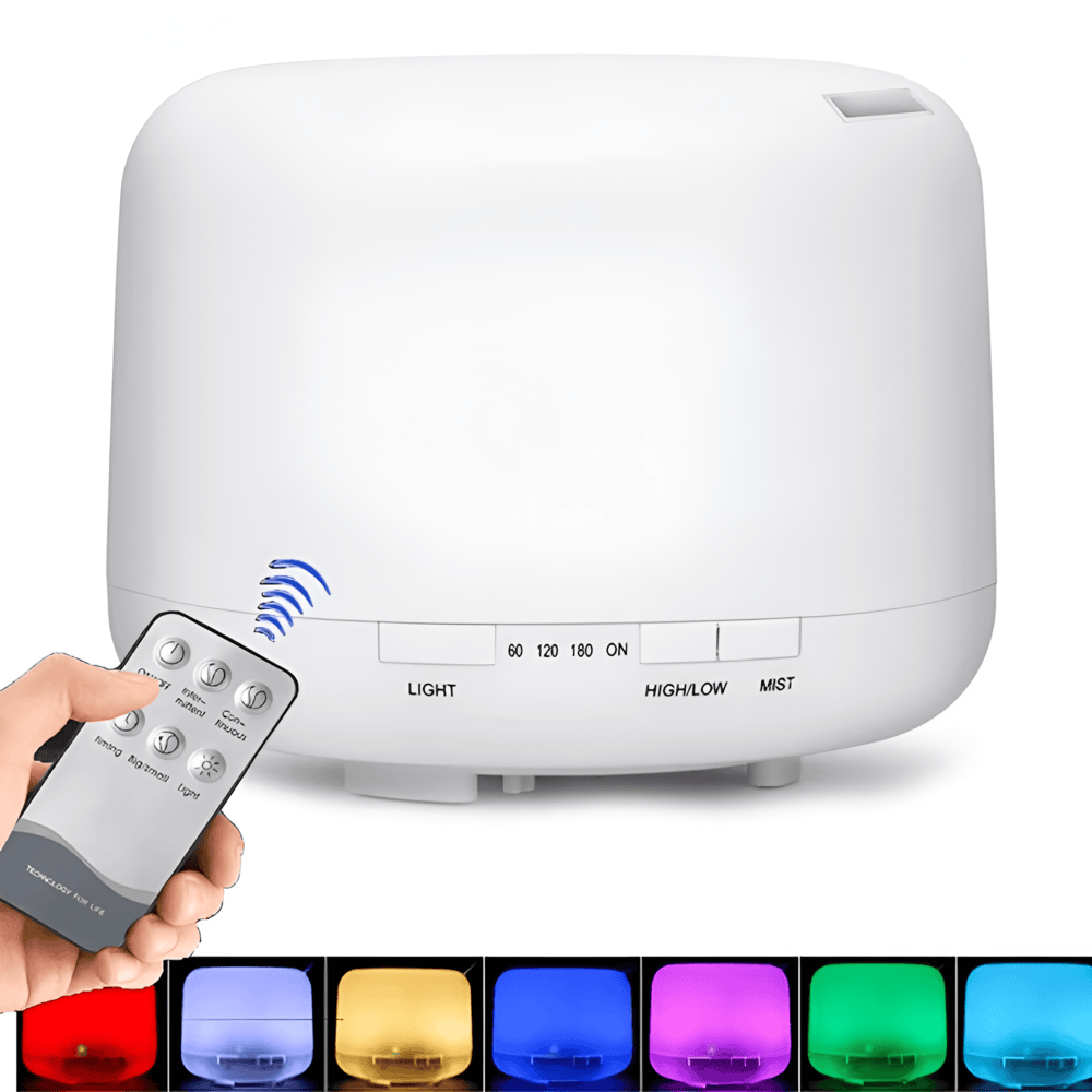 Brehn | LED Aroma Diffuser mit Bluetooth-Lautsprecher und Luftbefeuchter