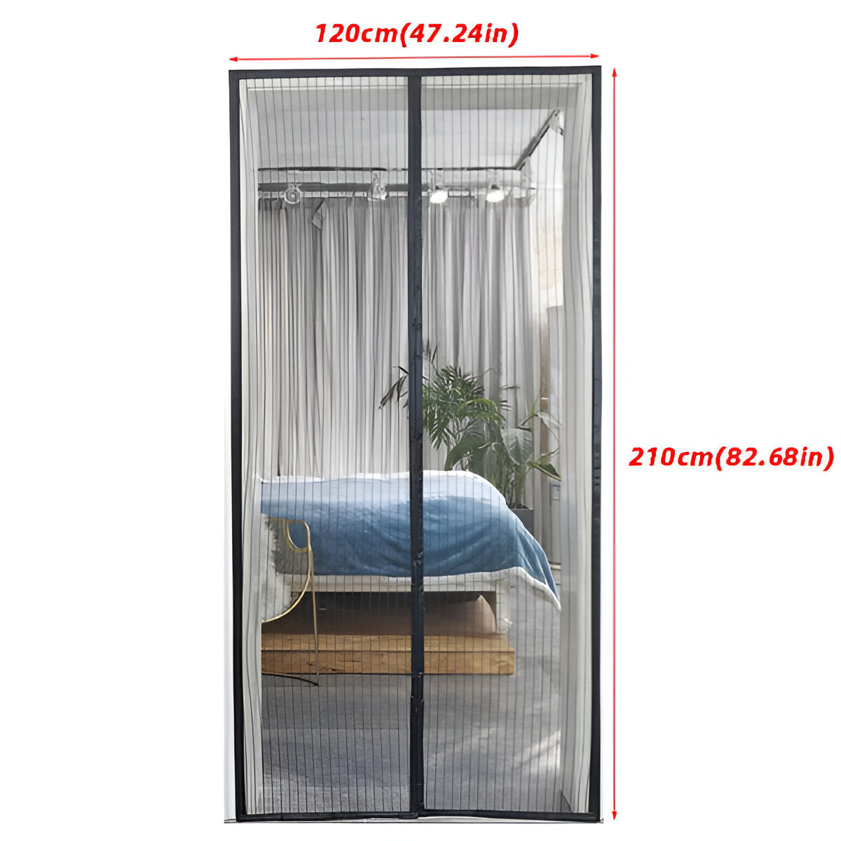 MagniSeal™ Magnetisches Deurnet gegen Insekten | Brehn