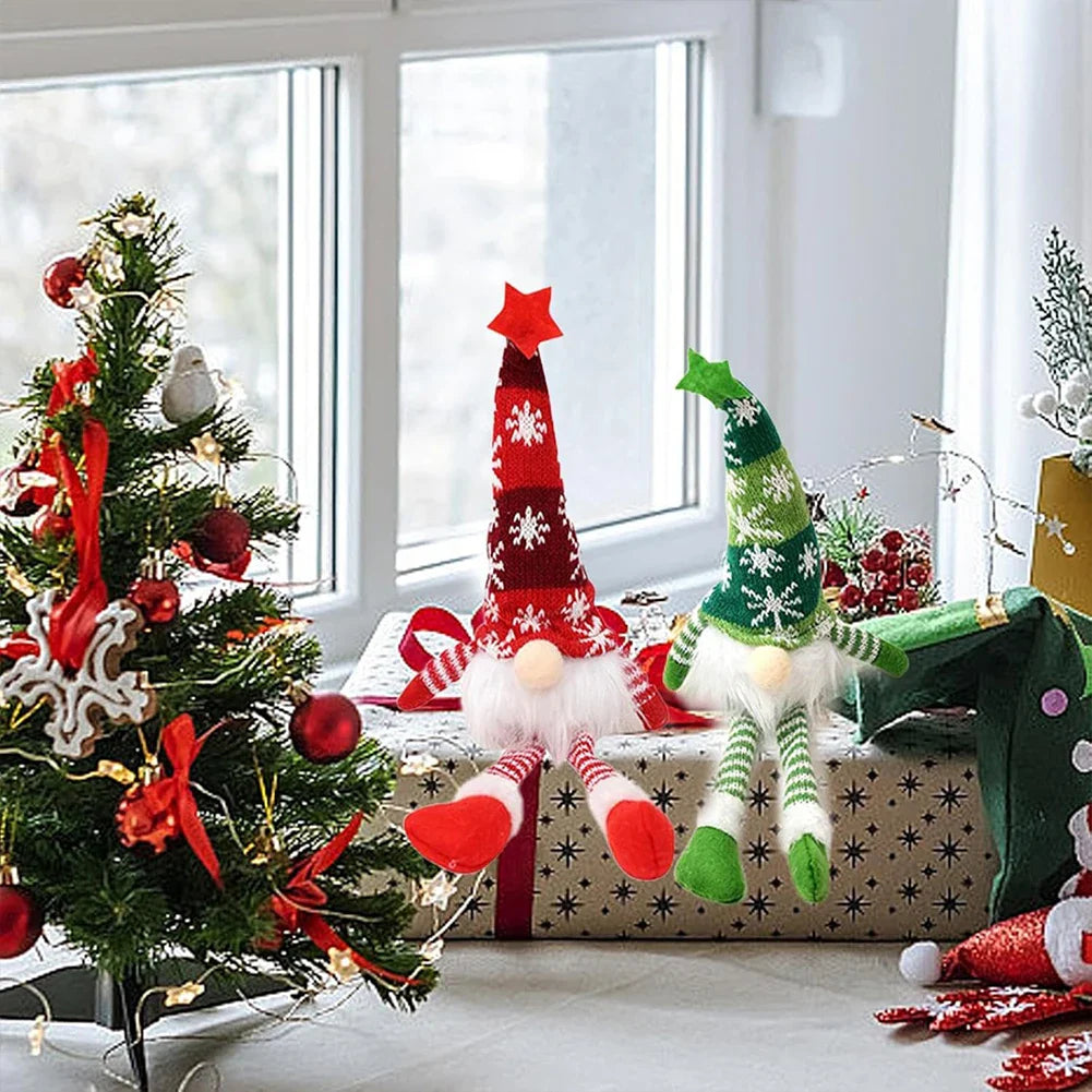 Brehn | Weihnachts-Adventskalender mit 24 einzigartigen Gnome-Puppen – Festlicher Countdown für Kinder, Plüschdekoration