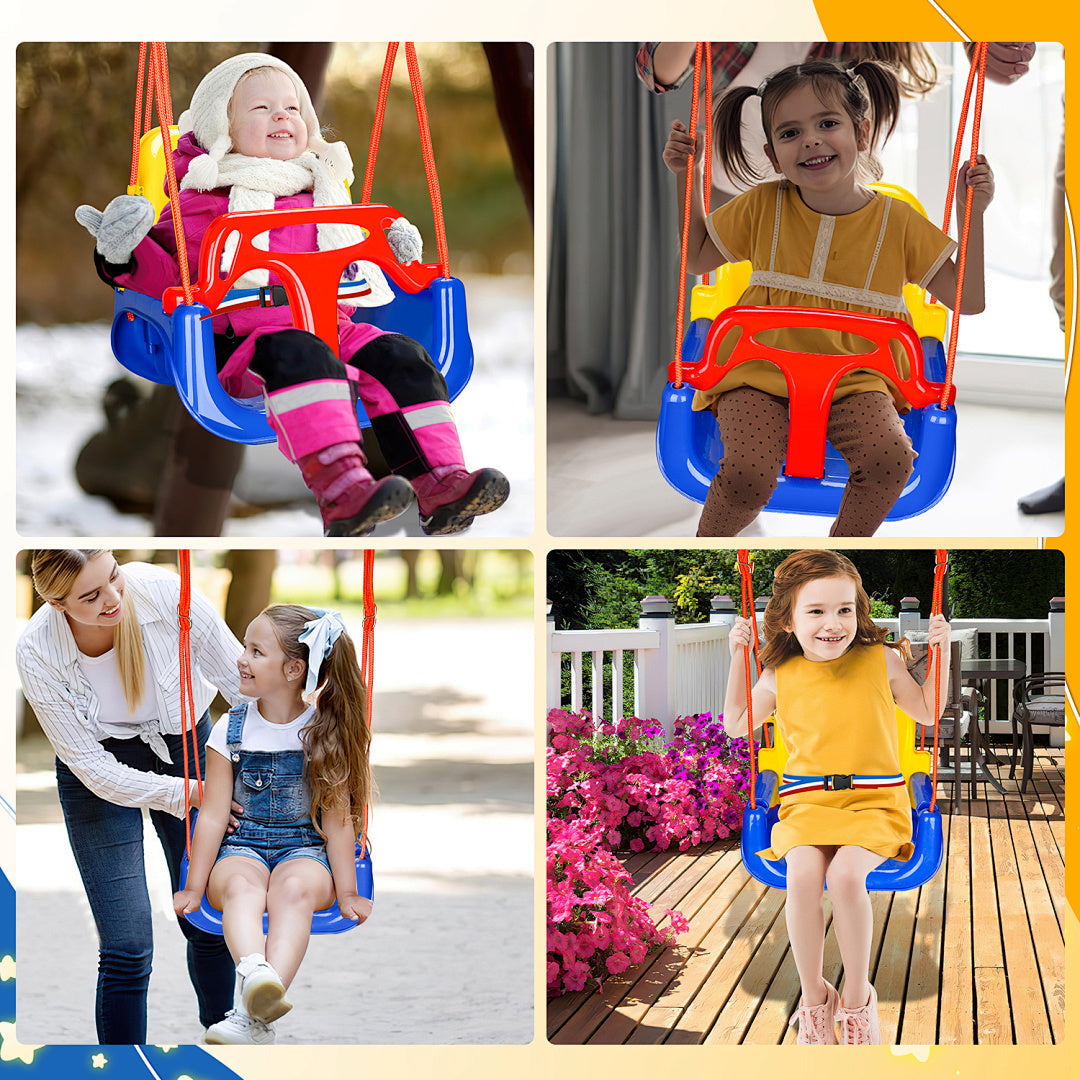 Kinderschaukel Babyschaukel 3 in 1 | Brehn