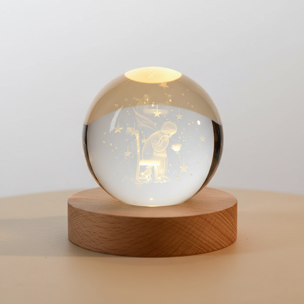 LED-Lampe mit Gravur - StarLight | Brehn
