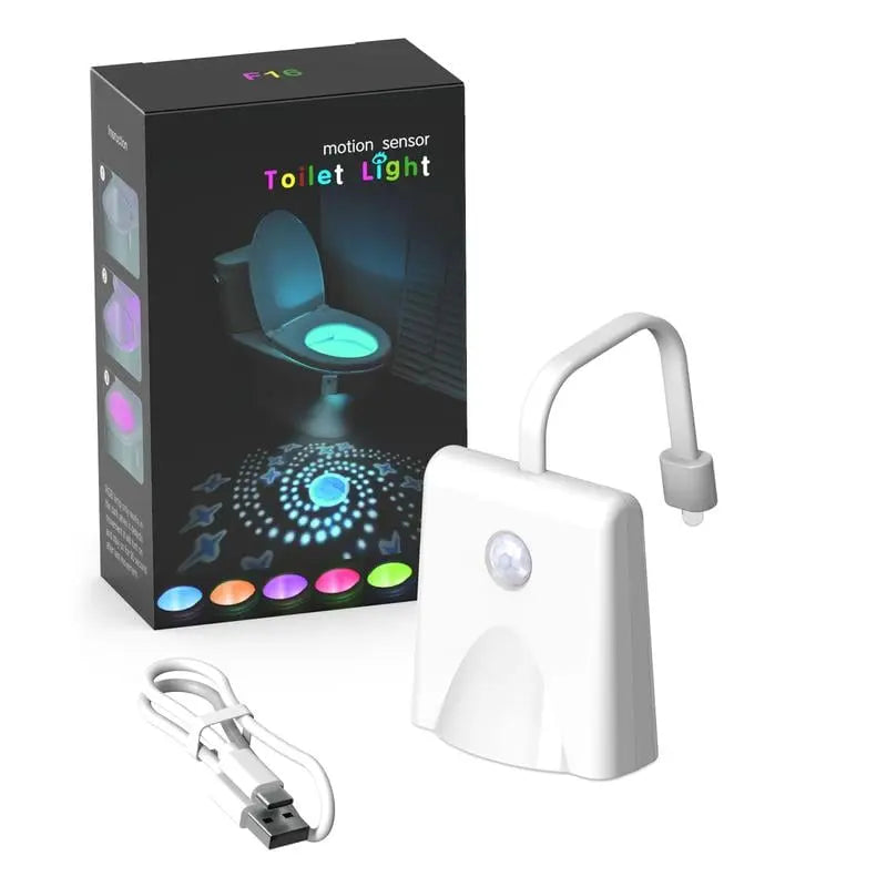 LED Toilettenlicht mit Bewegungssensor – Praktisches Geschenk