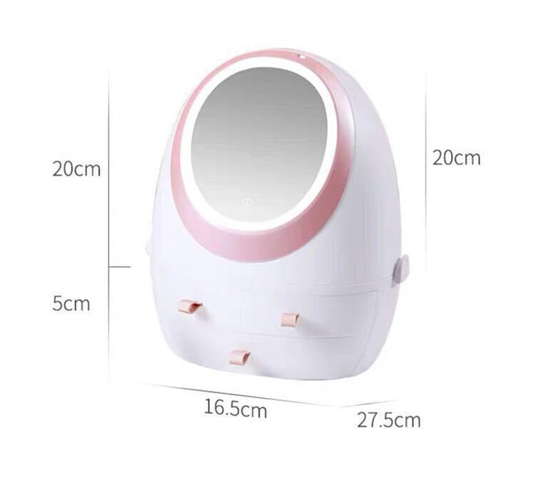 LED Spiegel Kosmetik Aufbewahrungsbox | Brehn