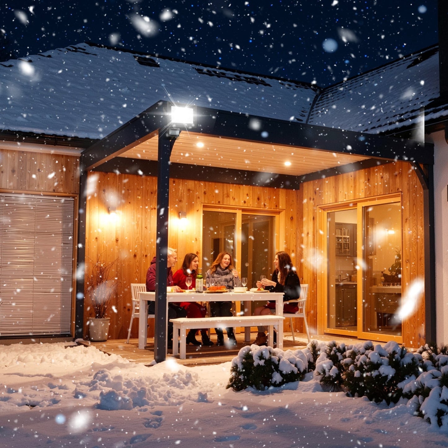 LED Fluter mit Bewegungsmelder Kaltweiß 10W-100W(kein Stecker) | Brehn
