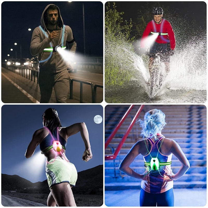 Brehn | LED-Sicherheitsweste für Läufer – ReflectSafe Frühling 2025 Edition
