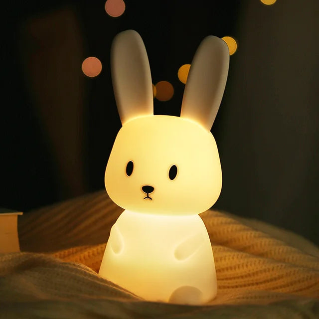 LED Nachtlicht für Kinder – Dimmbare Nachtlampe mit -Design, USB Aufladbar, Berührungssteuerung | Brehn