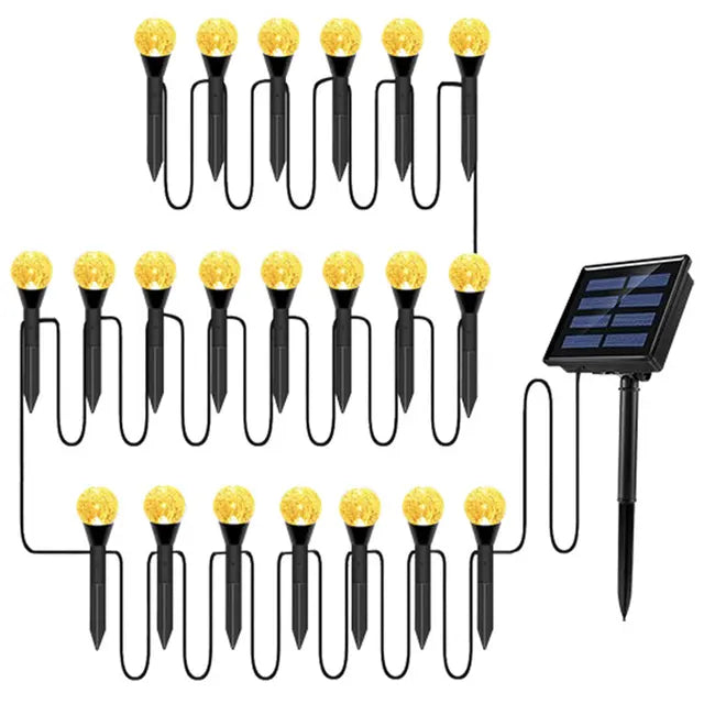 Verzaubernde Solar Globuslichter für Garten und Balkon