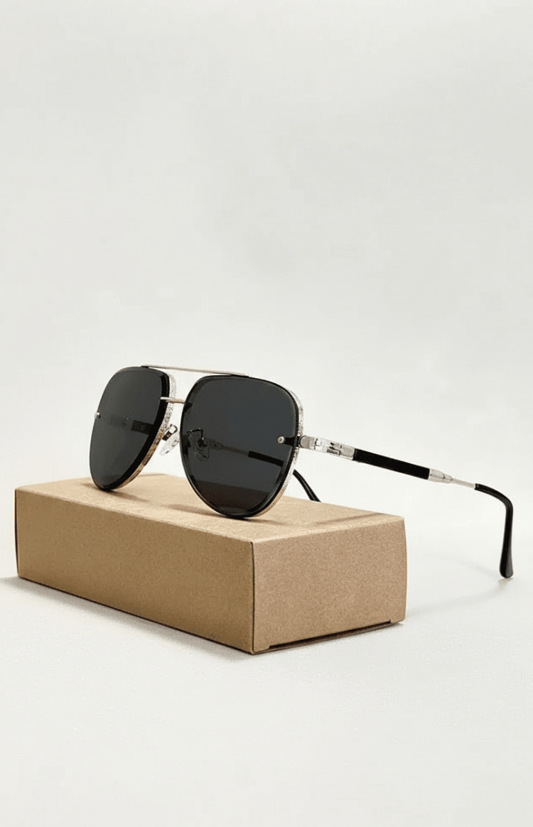 Aviator-Sonnenbrille UV400 mit Entspiegelung | Brehn