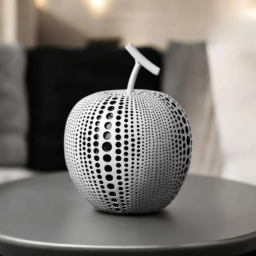 Punktmuster Apfel Skulptur | Brehn