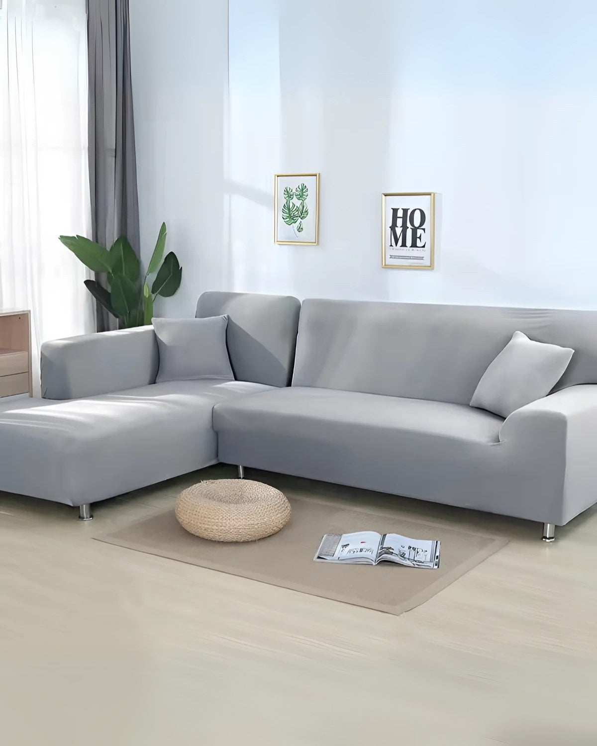Eleganter modularer Sofabezug mit flexibler Anordnungsmöglichkeit