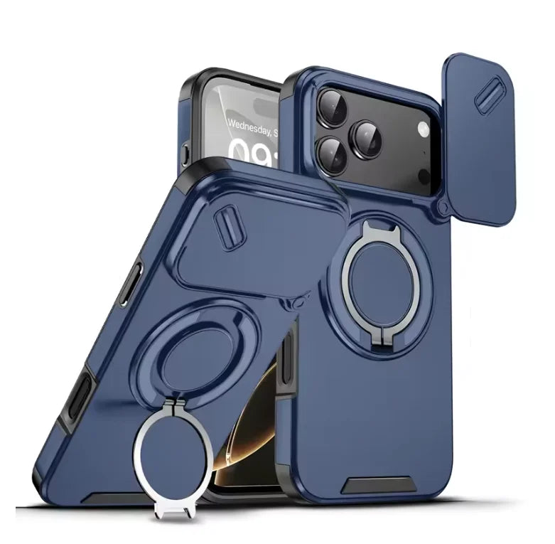 Robuste magnetische Schutzhülle mit Ständer für iPhone 17-Serie
