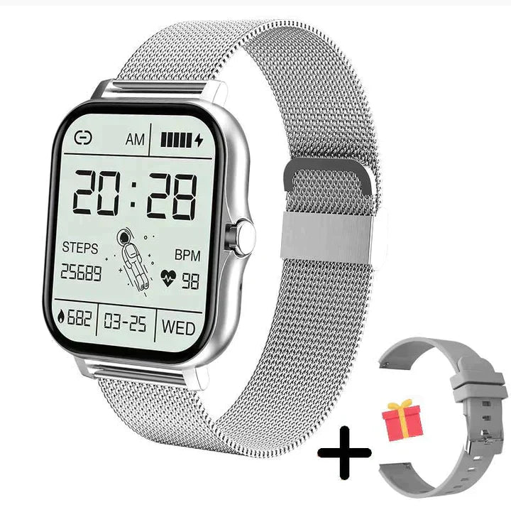 Smartwatch 1,83 Zoll – Fitnessuhr mit Gesundheitsfunktionen und Bluetooth-Anruffunktion