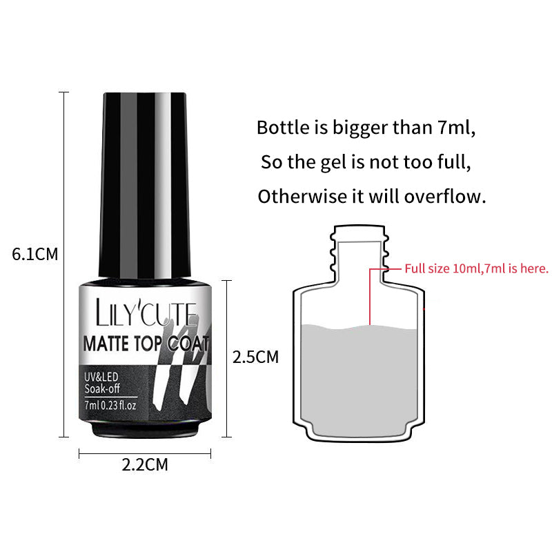 Mitternachtsmatte schwarze Nagellack | Brehn