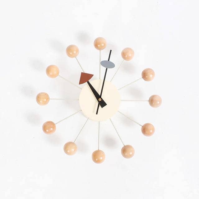 Moderne Wanduhr 3D-Design Leise und Minimalistisch 32 cm | Brehn