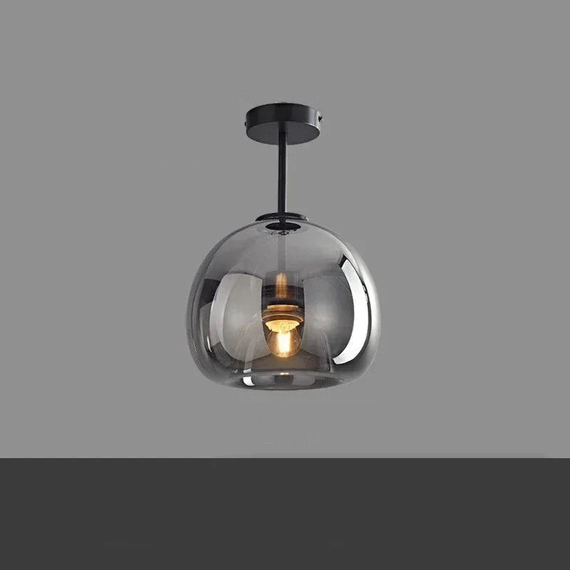 Brehn | Transparenz - Minimalistische Glas-Deckenleuchte für Eleganz