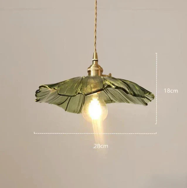 FloraGlimmer – Moderne, blütenförmige Pendelleuchte | Glasdesign | LED-Beleuchtung für Wohn- und Esszimmer