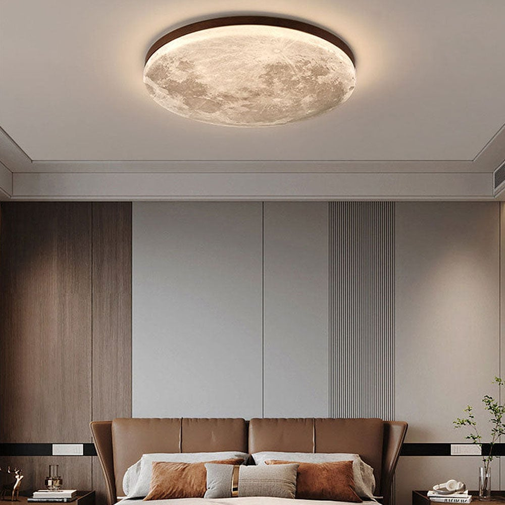 Moon Round | Minimalistische runde LED-Deckenleuchte | Brehn