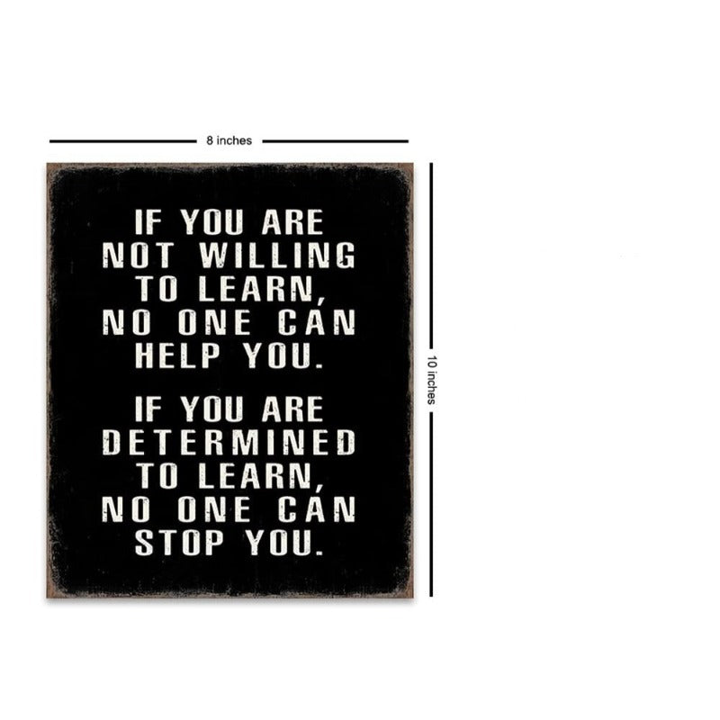 Wandbild & Dekoration: Motivationsposter