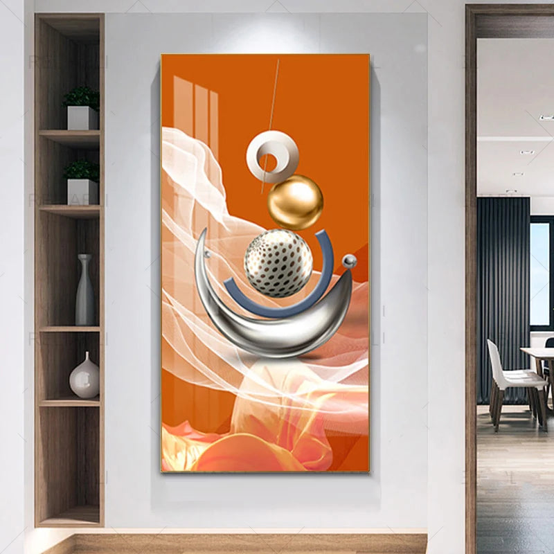 Nordic Celestial Harmony Wandkunst Feine Kunstdrucke Leichte Luxus Abstrakte Glücksbringer Bilder Für Modernes Apartment Wohnzimmer Flur Kunst Dekor