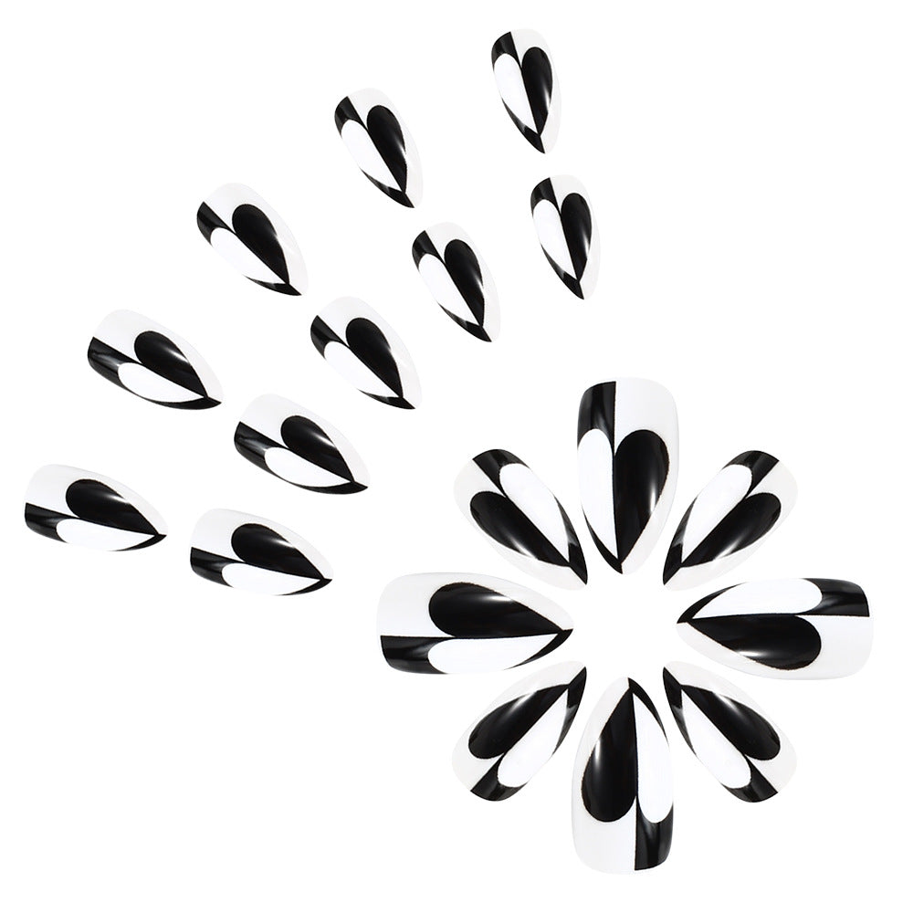 Künstlerisches Herzhäuft-Nagelkunst-Set Brehn