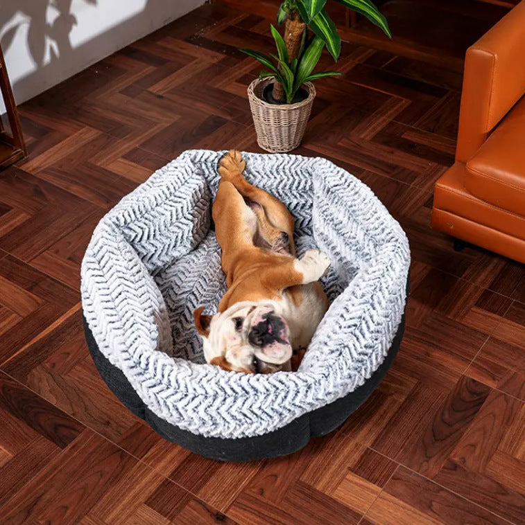 Gemütliches Kuschler Hunde Bett