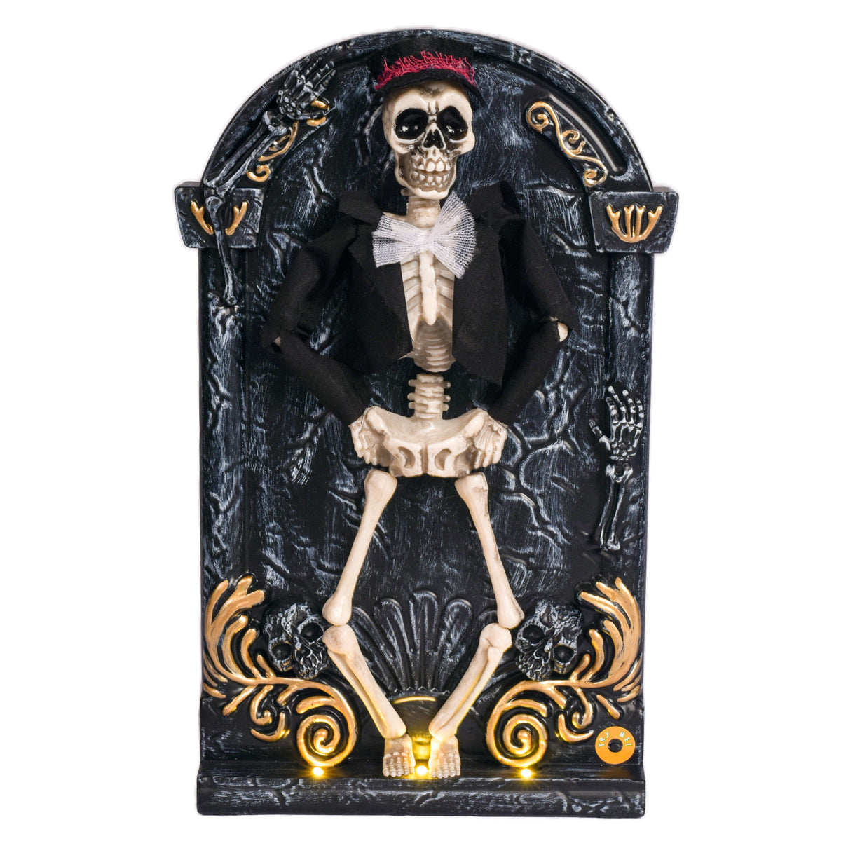 Dekorative Skelett Braut Figurine Brehn