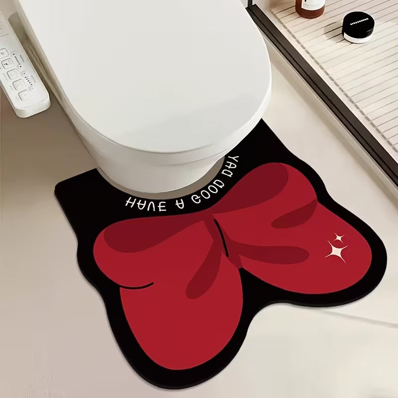 Dekorative Toilettmatte