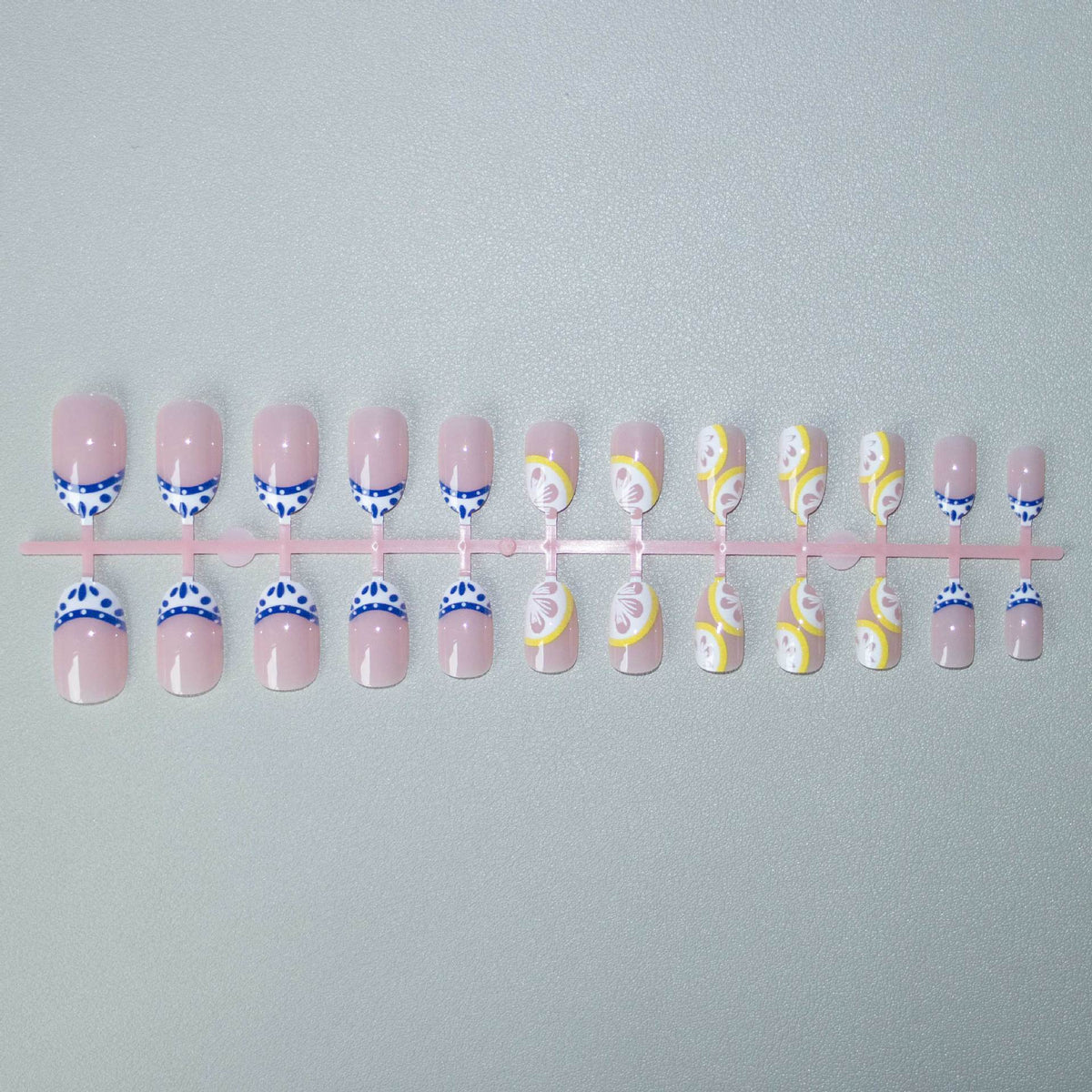 Zitrus-inspiriertes Nagelkunst-Kit