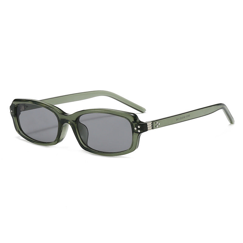 Retro-inspirierte rechteckige Sonnenbrille Brehn