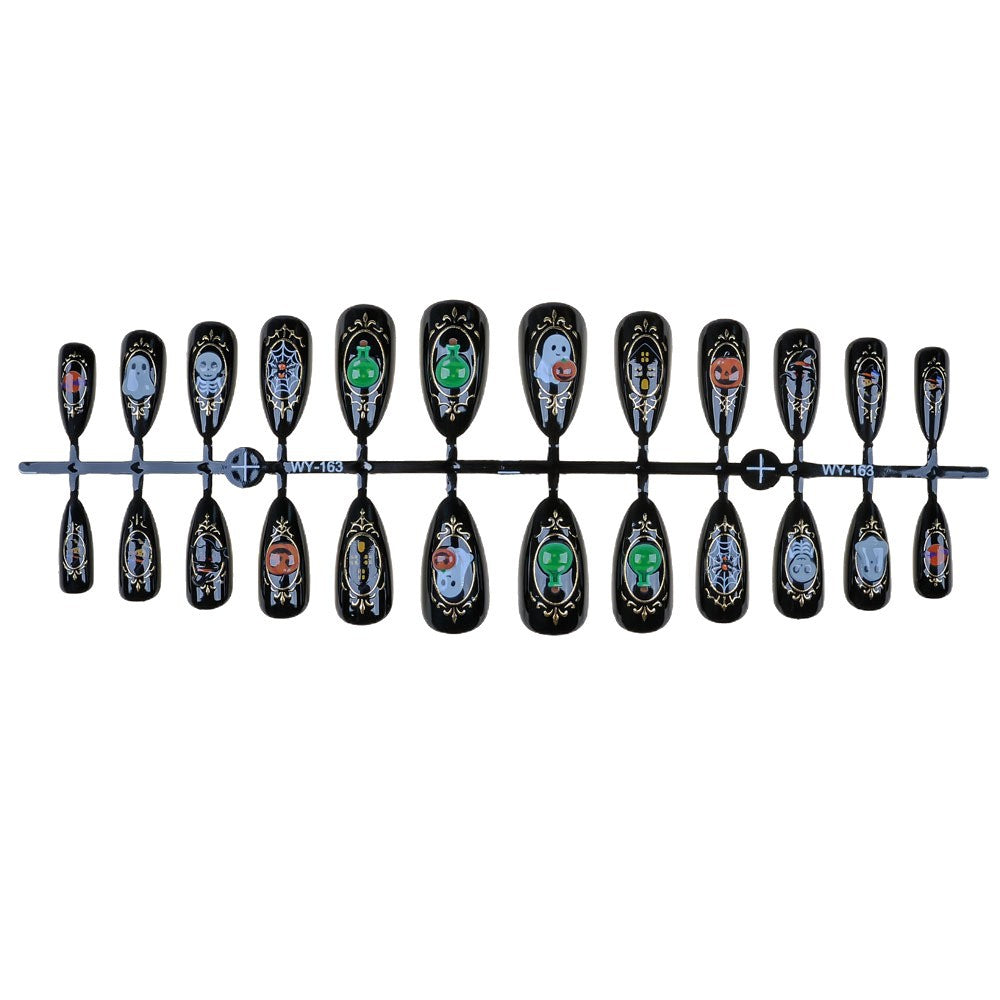 Dekoratives Themen-Presse-Nagel-Set Brehn