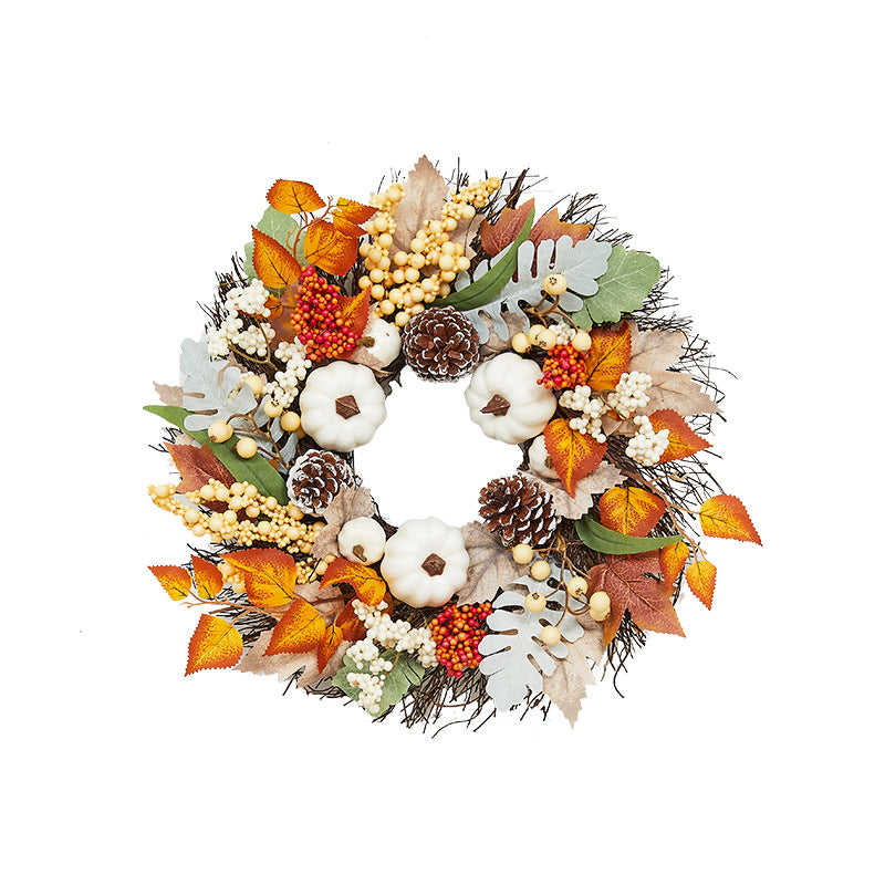 Herbst-inspirierter Blumenkranz