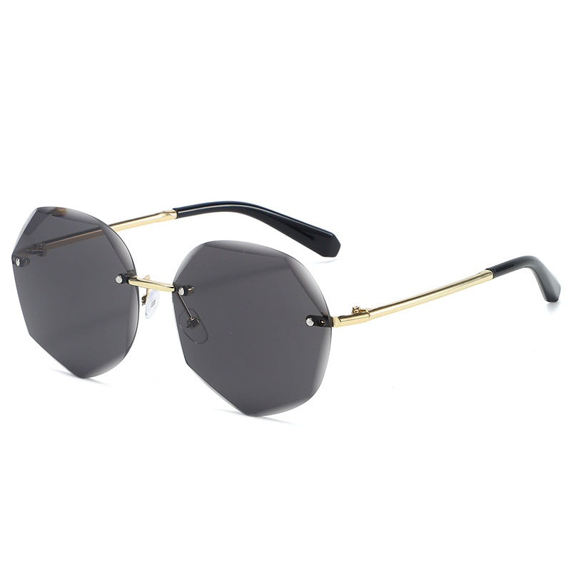 Oversized geometrische Mode-Sonnenbrille