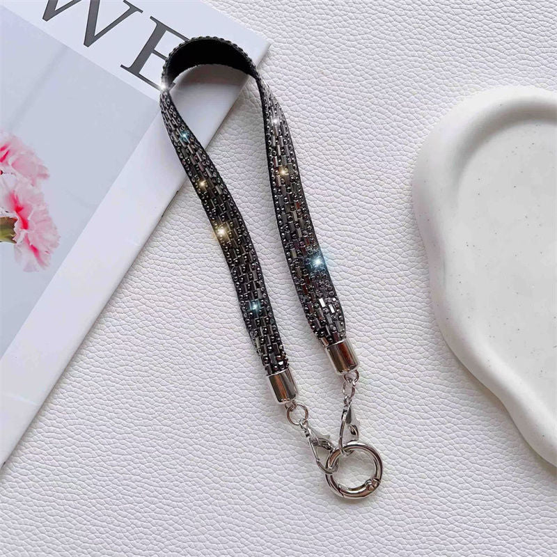 Dekorativer Strass-Handy-Lanyard Brehn