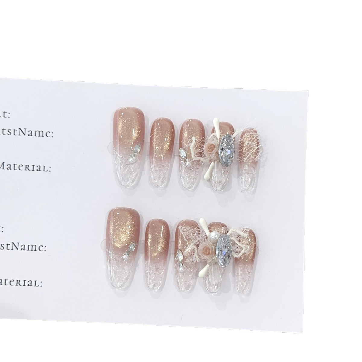 Dekoratives Press-On-Nail-Art-Set 1790730501