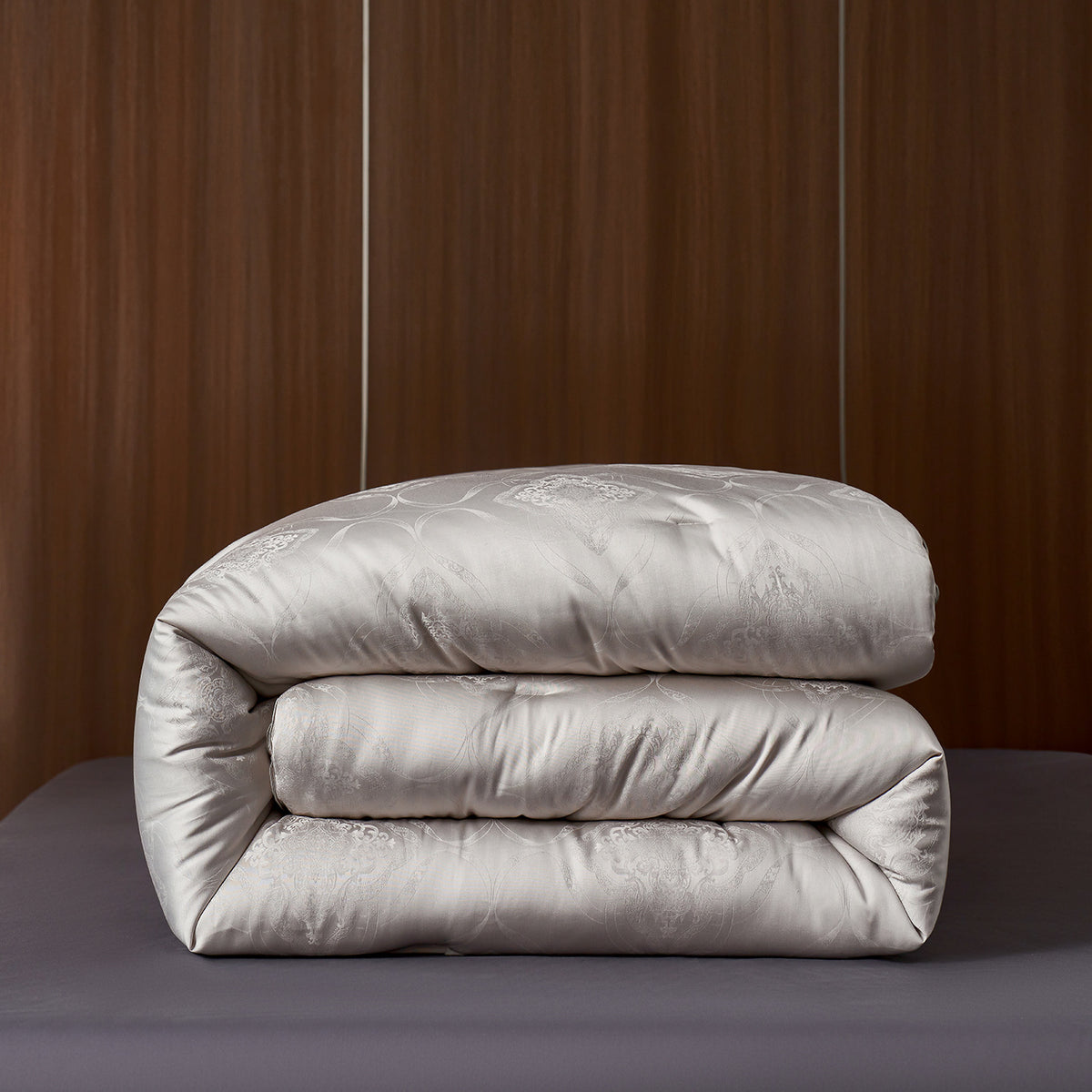 Luxus Jacquard gesteppte Daunen-Alternativ Bettwäsche Set