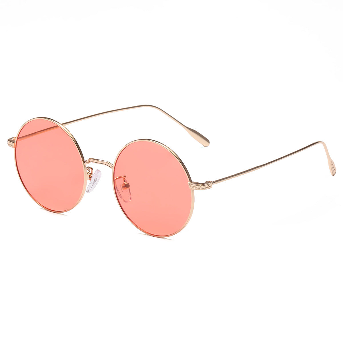 Damen runde Sonnenbrille mit elegantem Metallrahmen und polarisierten Gläsern Brehn