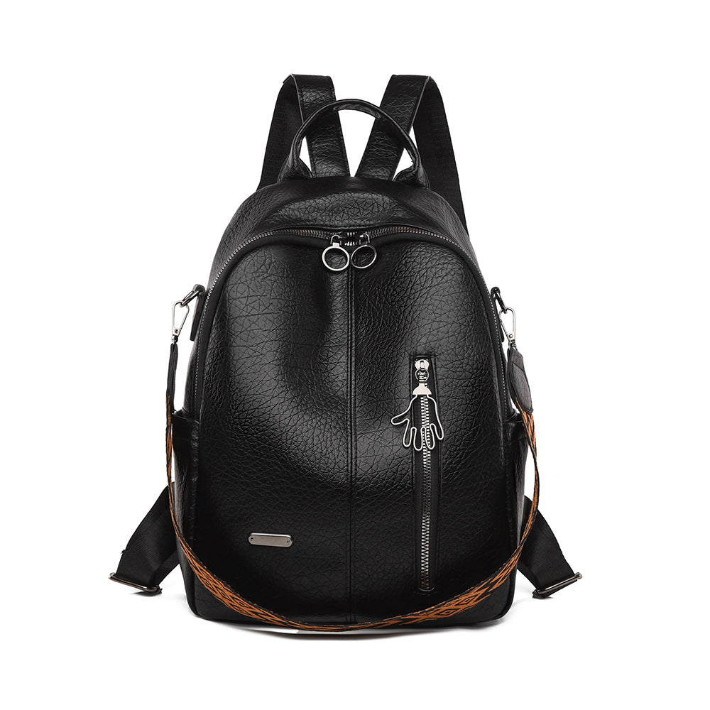 Lässiger Leder-Rucksack Brehn