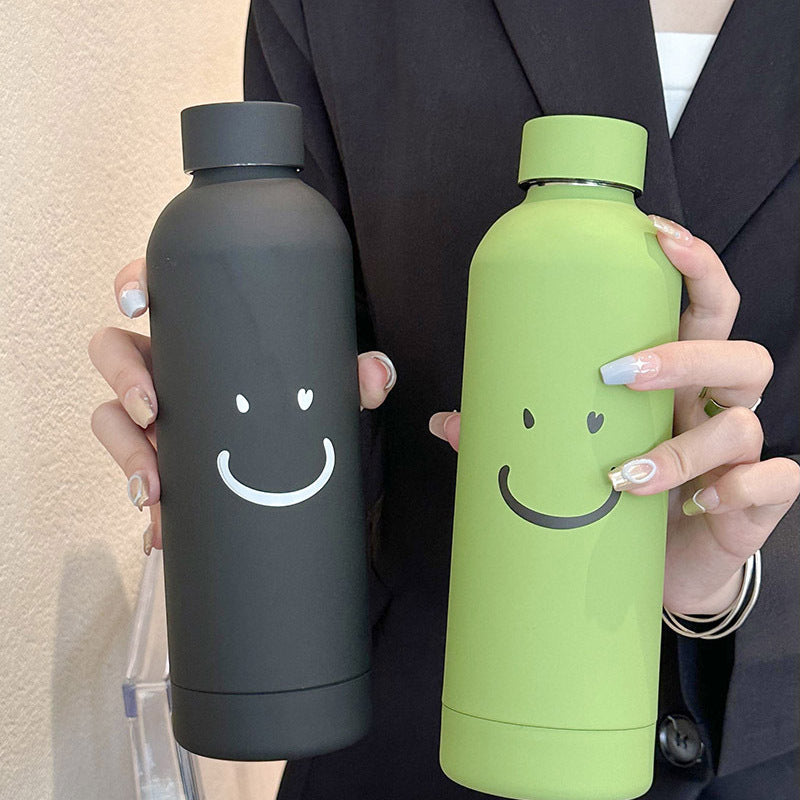 Damen Isolierflasche mit innovativem Lächelmotiv Brehn