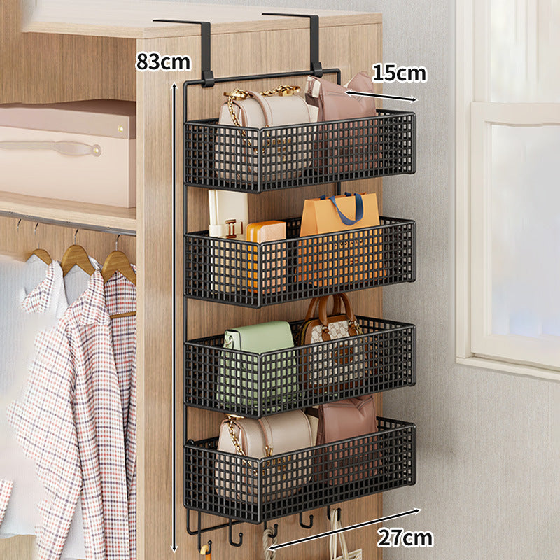 Über-Tür-Mesh-Aufbewahrungsorganisator mit Haken