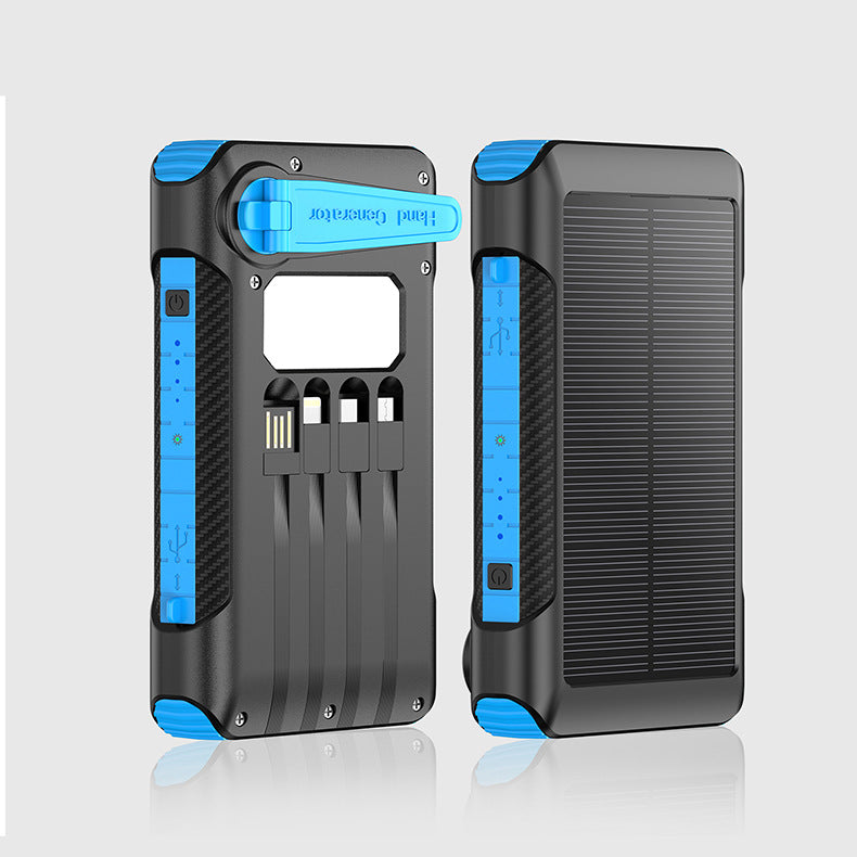 Solar Powerbank mit Schnellladefunktion Brehn