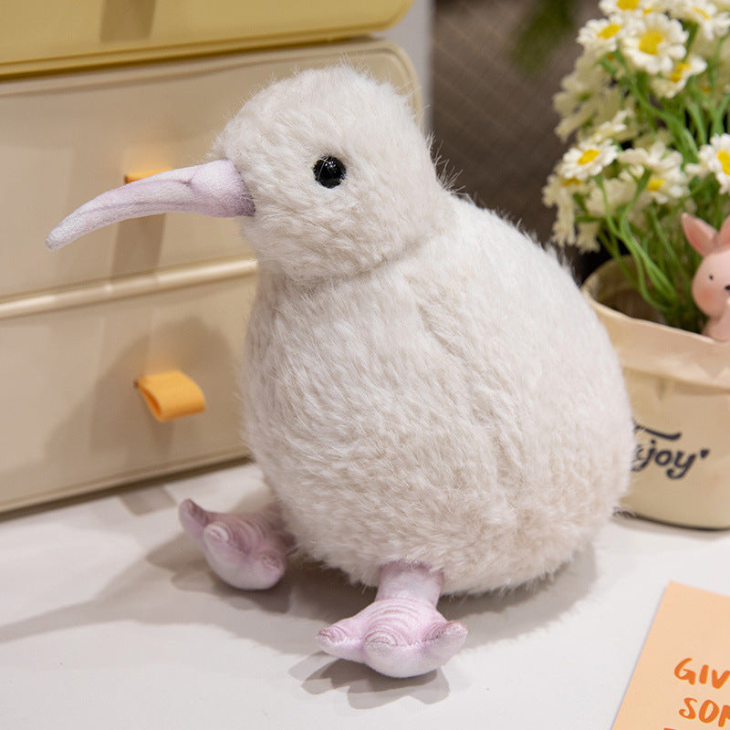 Realistisches Plüsch Kiwi Vogel Stofftier mit gewichtetem Boden und ultra-weichem Fell Brehn