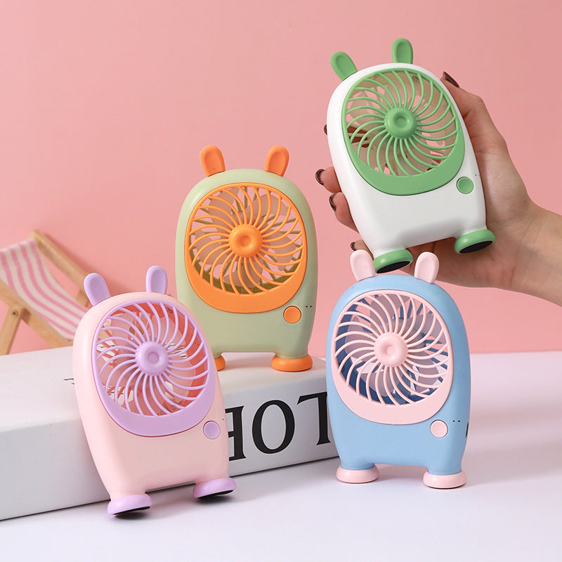 Unisex Tragbarer Mini-Handventilator im verspielten Tierdesign Brehn