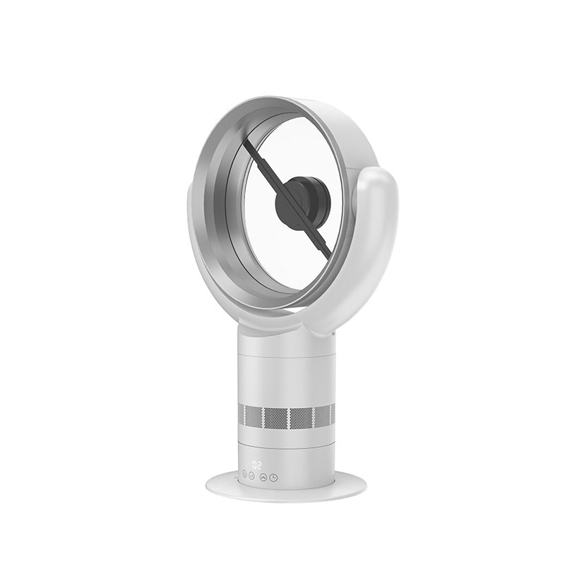 Kühlender bladeless Tischventilator mit digitalen Touch-Bedienelementen und Oszillation Brehn
