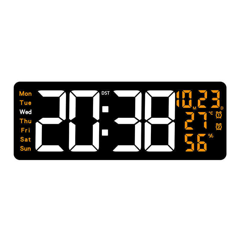 Digitale Wanduhr Brehn
