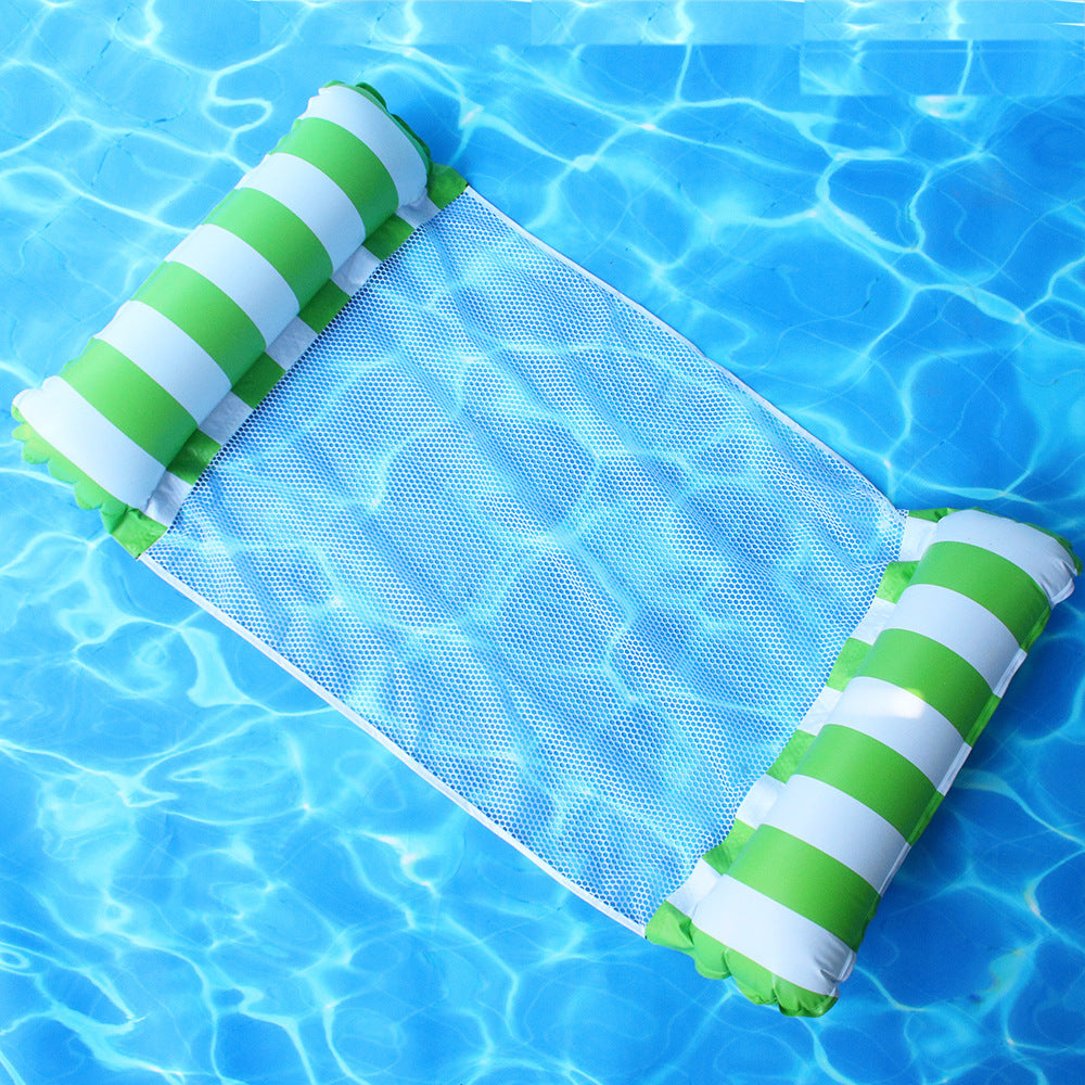 Damen Schwimmsteg mit aufblasbaren Rollen Brehn