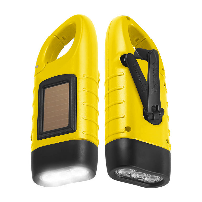 Multifunktionale Solar Led-Taschenlampe Brehn