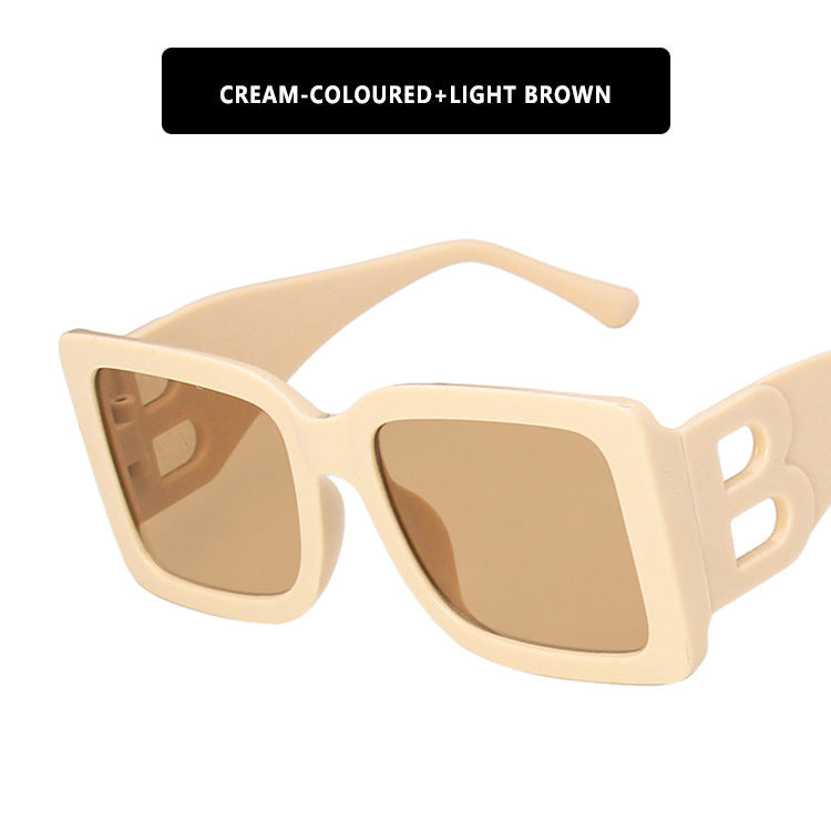 Damen modische Sonnenbrille im trendigen Leopardendesign Brehn